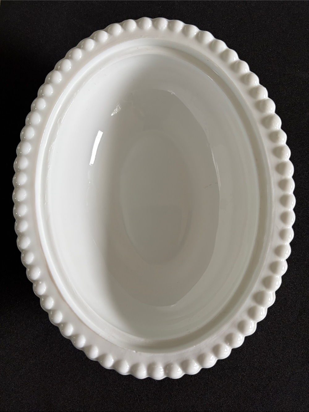 Indiana Glass HEN ON A NEST white milk glass dish - Picture 9 of 16